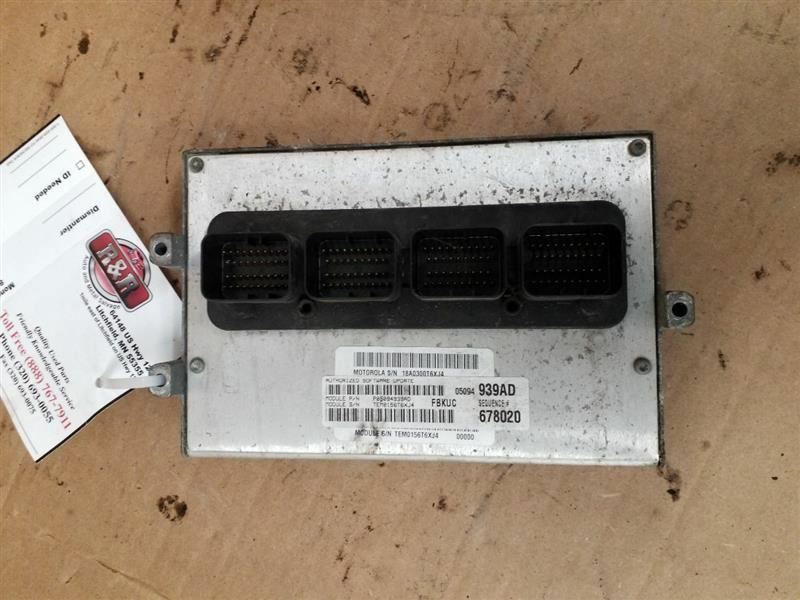 Engine ECM Electronic Control Module 3.7L Automatic Fits 06 LIBERTY 246631