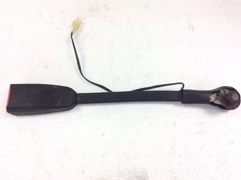 84 85 86 87 Honda CRX Left L Side Front Seat Belt Buckle Black Used OEM