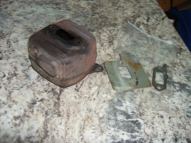JONSERED 2163 mufflerchainsaw part Bin444