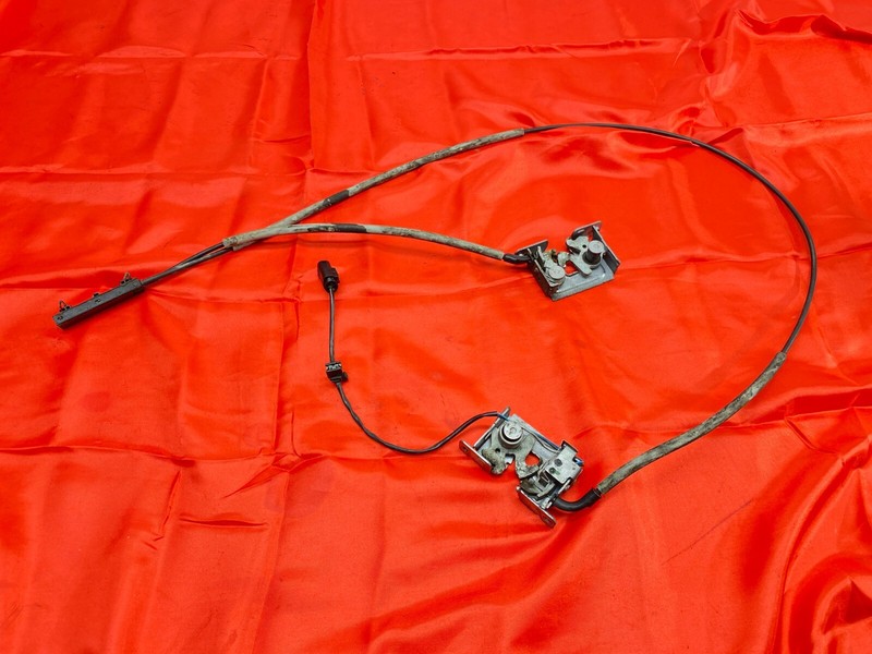 14-19 BMW F15 F16 F85 F86 X5 X6 Front Hood Bonnet Lock Latch Cable Pair Set OEM✅