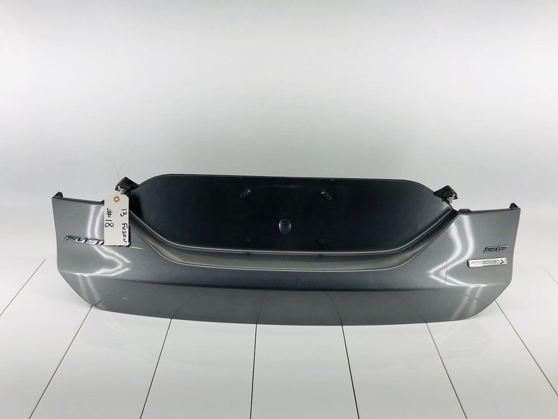 13-16 FORD FUSION SE REAR TRUNK COVER LID PANEL STERLING GRAY METALLIC OEM #18