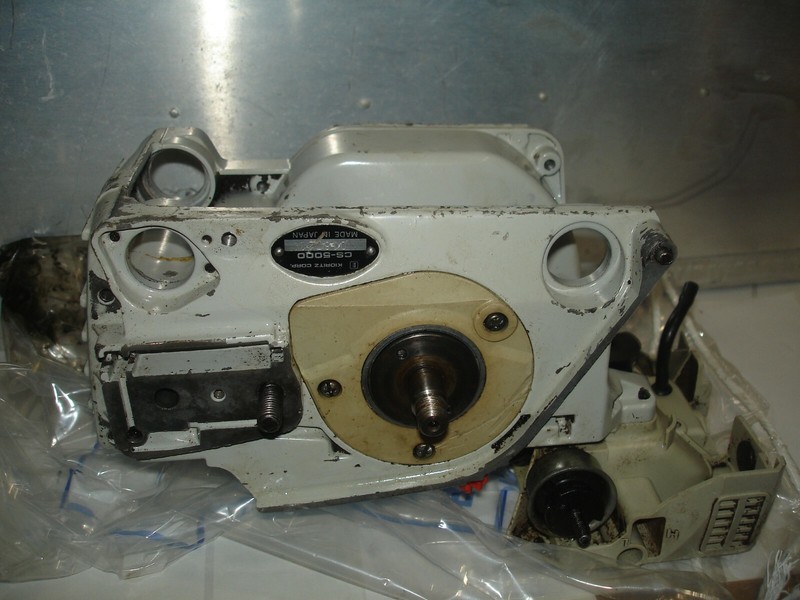 Echo cs-5000 crank case chainsaw partbin 475
