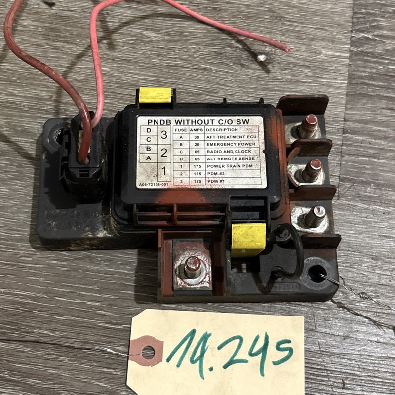 FREIGHTLINER CASCADIAELECTRICAL COMPONENT P/N A06-72138-001