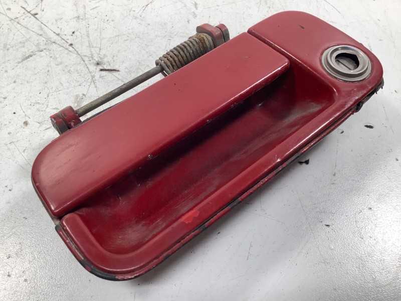 88-91 Honda Prelude Left Exterior Outer Door Handle Red 72180-SF1-004ZB OEM