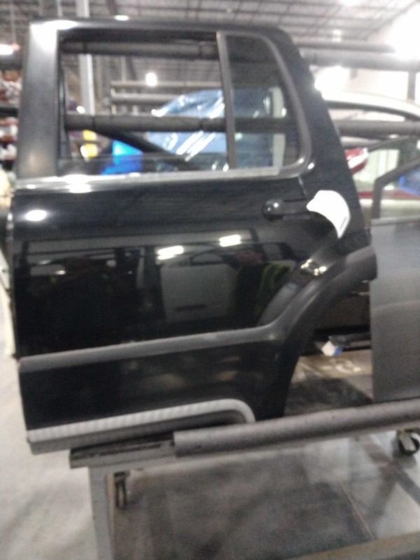 2003 Lincoln Aviator Left Rear Door Black Good Condition 4DR SUV 29206
