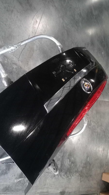 2010 Cadillac CTS Deck Lid Trunk Lid Black OEM 20896294 Used 4DR Sedan