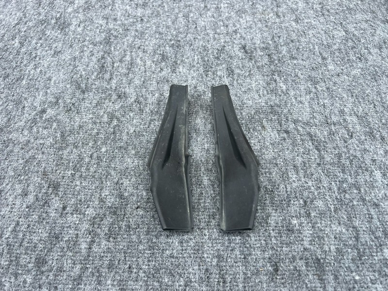 INFINITI Q50 2014-2024 OEM LEFT & RIGHT FENDER SEAL TRIM COVER ASSEMBLY BLACK