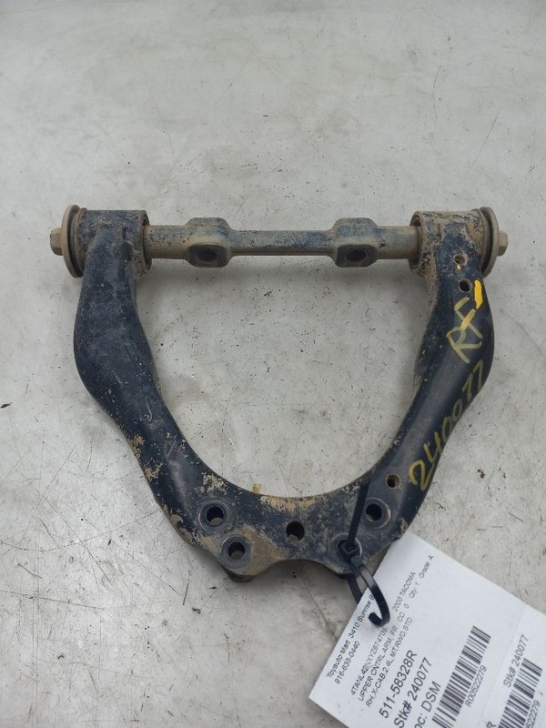 95-04 TOYOTA TACOMA FRONT PASSENGER RIGHT UPPER CONTROL ARM