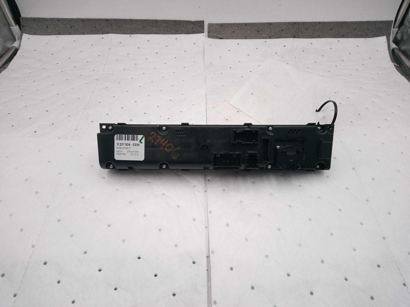 2011 BMW X5 A/C Selector Switch HVAC Control Unit OEM White Used 123k Miles