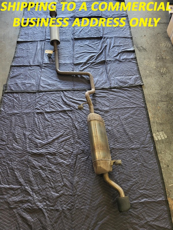 Used Oem Kia Front & Center & Rear Exhaust Muffler Pipe 2019-2021 Forte LXS 2.0L