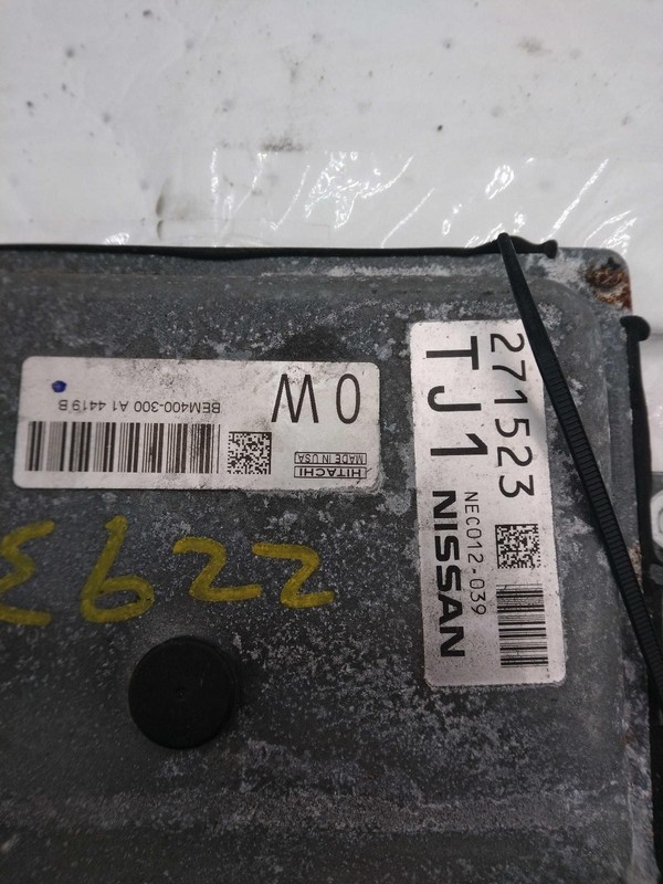 2014 Nissan Altima Engine Control Module ECM 2.5L OEM 237103TY0B 140K Miles