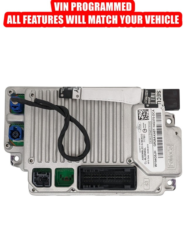 PROGRAMMED 2019 FORD FLEX VOICE RECOGNITION SYNC COMMUNICATION MODULE W/ NAV
