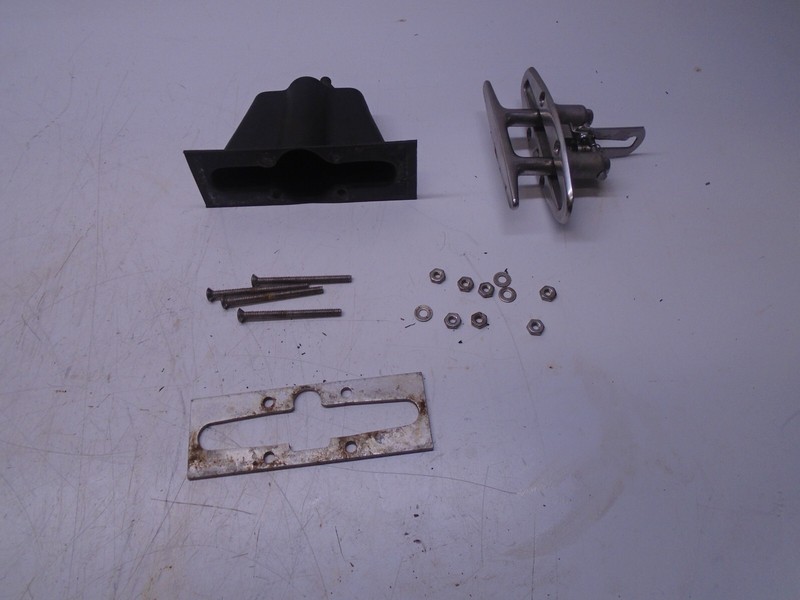 O2 Marine boat 5" Stainless pop up cleat