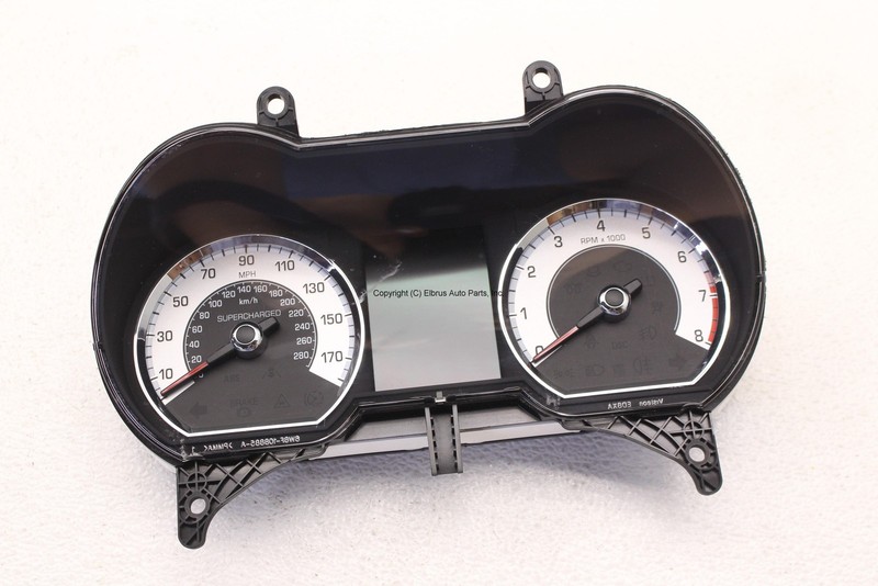 JAGUAR XFR 10 11 12 INSTRUMENT CLUSTER SPEEDOMETER 5.0L MPH SUPERCHARGED *72K*