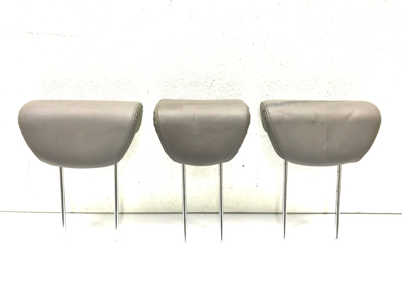 2006-2009 Kia Sedona Headrest Rear Left Right SET OF 3 Seat Grey Gray
