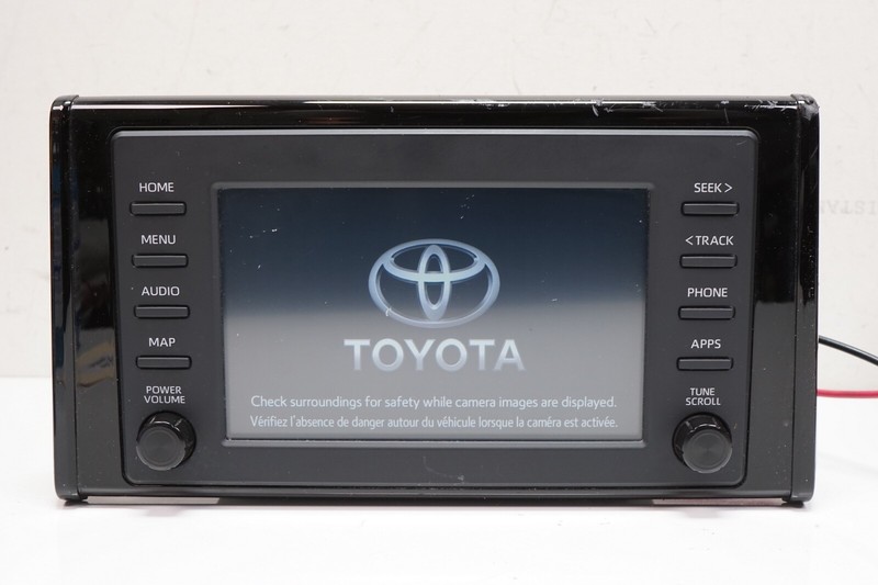 TOYOTA RAV4 Radio AM-FM Player Info Display Head Unit OEM 2019 - 2023