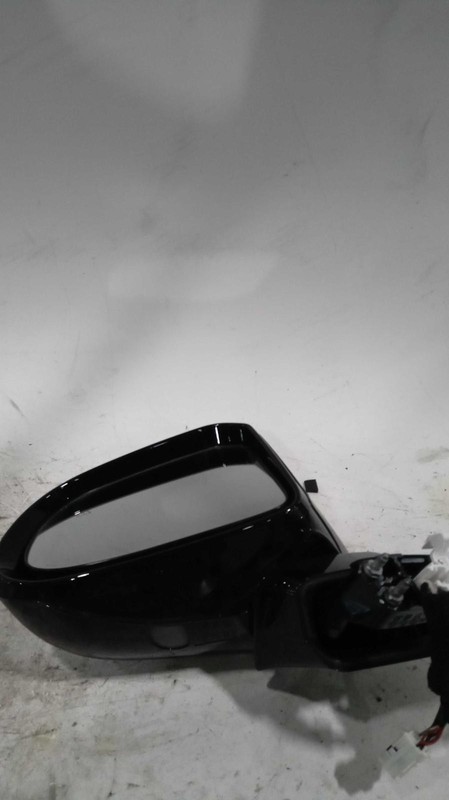 2022 Hyundai Santa Fe Left Door Mirror Assembly Black, Used, 51K Miles