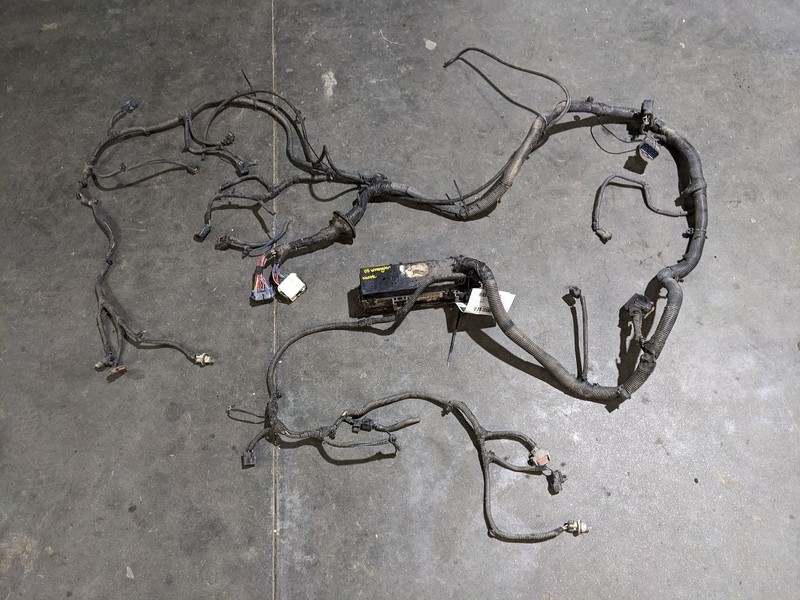 2005 Jeep Wrangler TJ Rubicon OEM Fuse Box Headlamp Dash Wire Harness 56051479