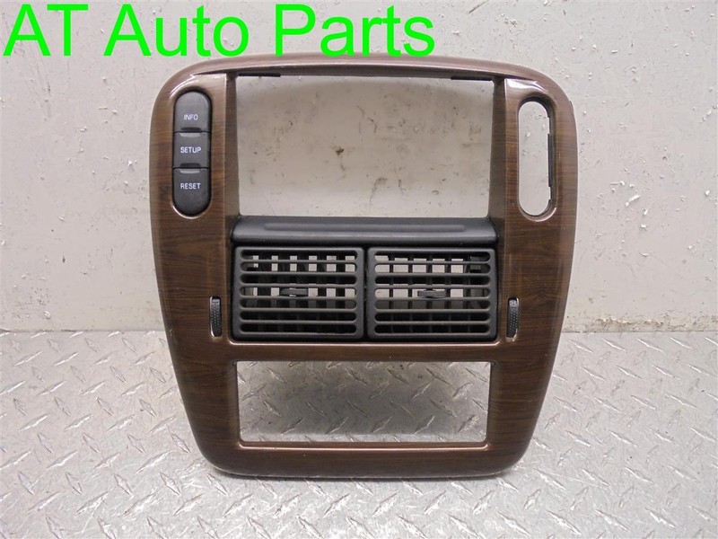 2003 FORD EXPLORER RADIO AND TEMPERATURE CONTROL BEZEL