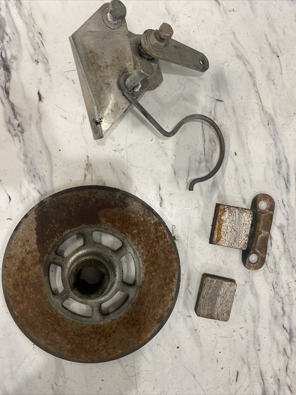 1980 John Deere Vintage Snowmobile Trailfire Brake CaliperAnd Brake Pads