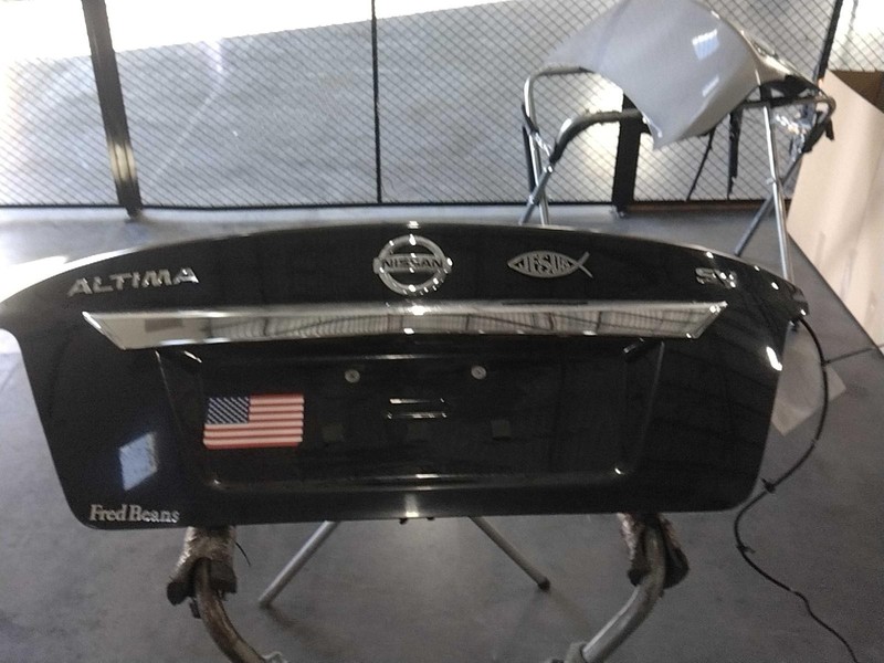 2015 Nissan Altima Deck Lid Black OEM 4DR SED 191K Miles NJ25-24034-607575