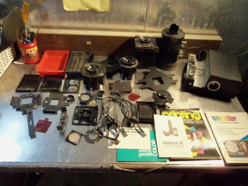 Unicolor/Unidrum Projector Printing Kit Model 600 39-Piece Set*FREE SHIPPING*