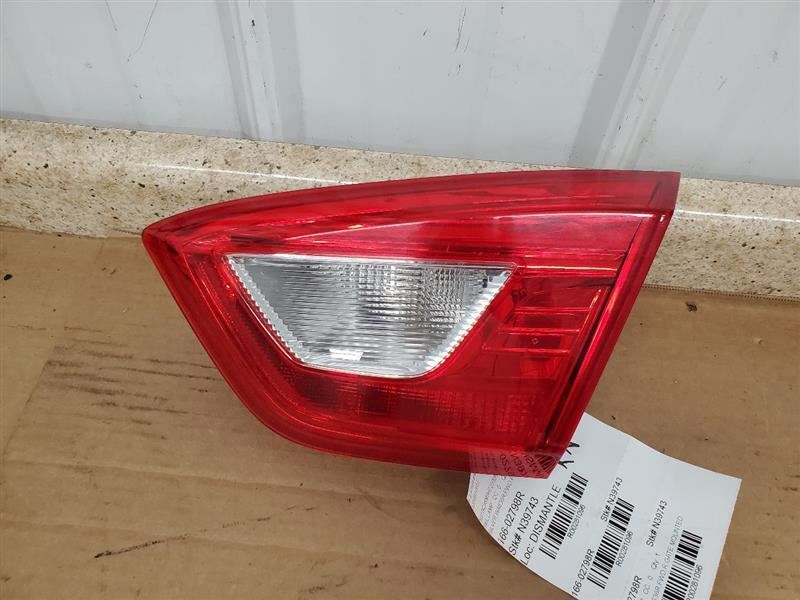 Passenger Tail Light Sedan Decklid Mounted Gray Fits 16-17 CRUZE 281096