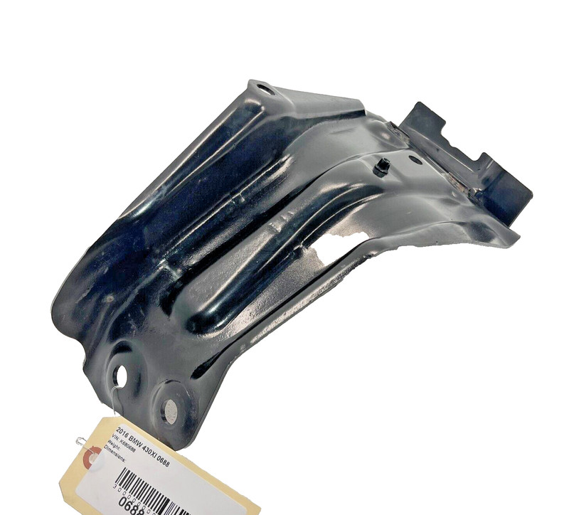 17-20 BMW 430i Front Left Driver Side Fender Bulkhead Reinforcement Bracket OEM