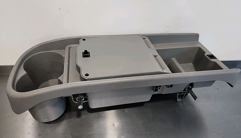 5891248091 I 2008 - 2012 Toyota Highlander Rear Console Cup Holder Gray OEM