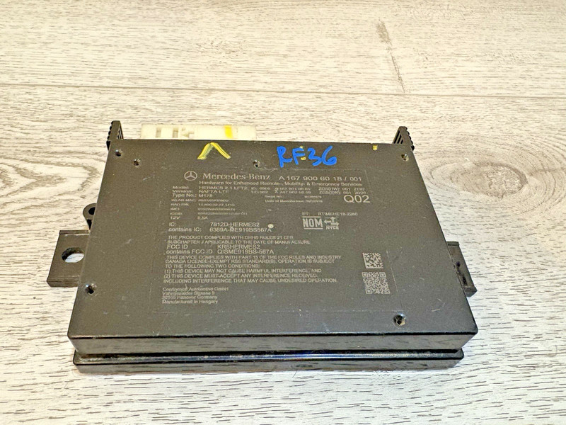 Mercedes Benz COMMUNICATION Control Module Unit, PART# 1679006018, GENUINE OEM