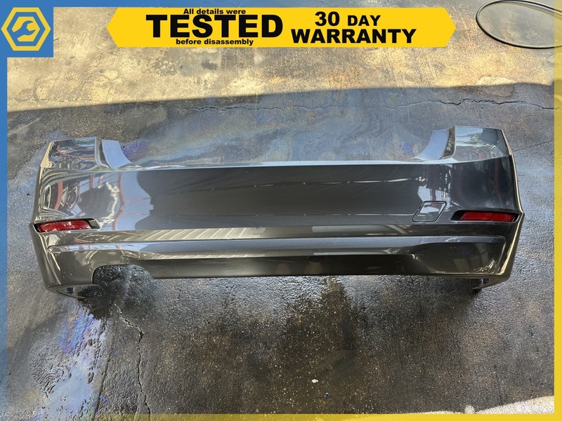 12-16 BMW F3032OI 328I 33OI REAR BUMPER COVER Gray B39 OEM