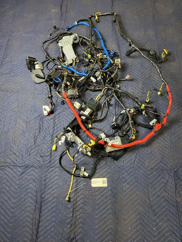 Used Oem Kia Body Floor Wiring Harness for 2018-2021 Stinger 2.0L RWD