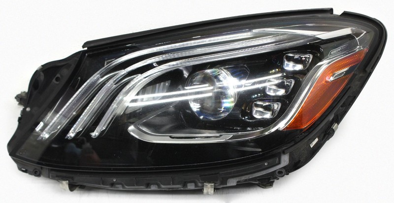 OEM Left Driver Side LED Headlamp For Mercedes-Benz S-Class Sedan 222-906-79-03