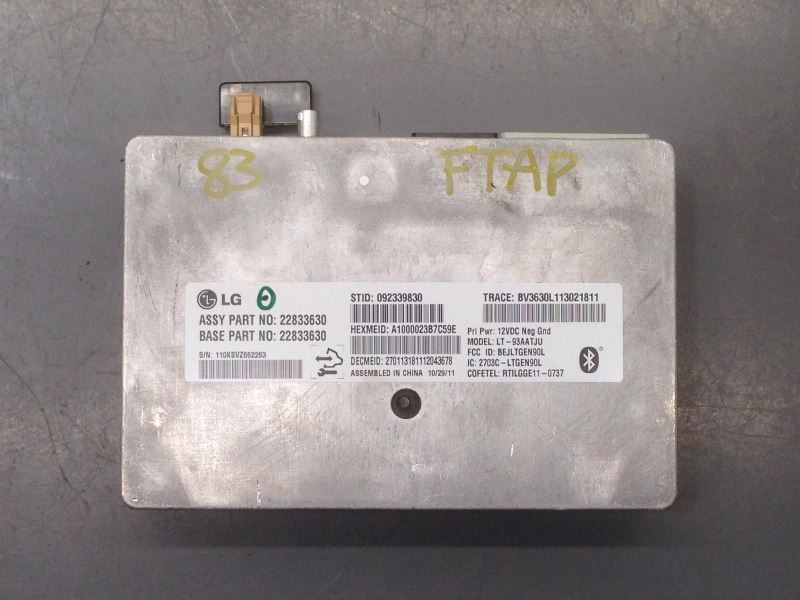 Communication OnStar Control Module 22833630 Fits 2012 Chevrolet Sonic 75879