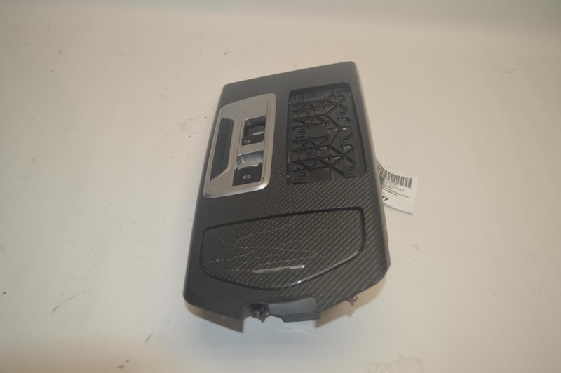 2014-2017 MASERATI QUATTROPORTE CENTER CONSOLE SHIFTER BEZEL PANEL CARBON OEM