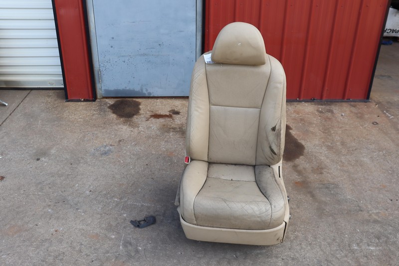 2007-2008 LEXUS LS460 FRONT RIGHT PASSENGER SIDE SEAT LEATHER TAN ASSEMBLY OEM