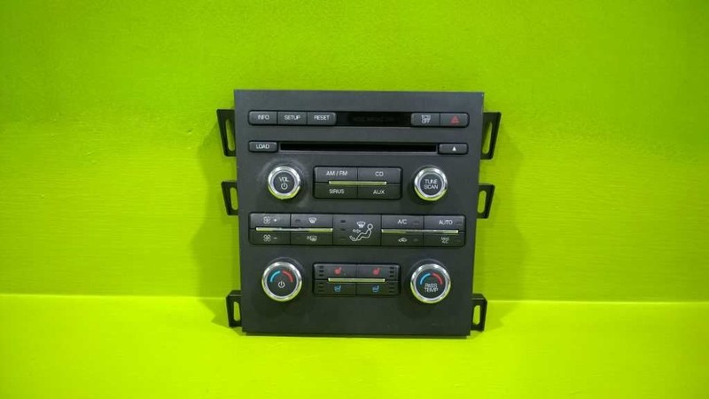 11 12 MKZ RADIO TEMPERATURE SWITCH CONTROL PANEL W/O NAVIGATION OEM 3187-5