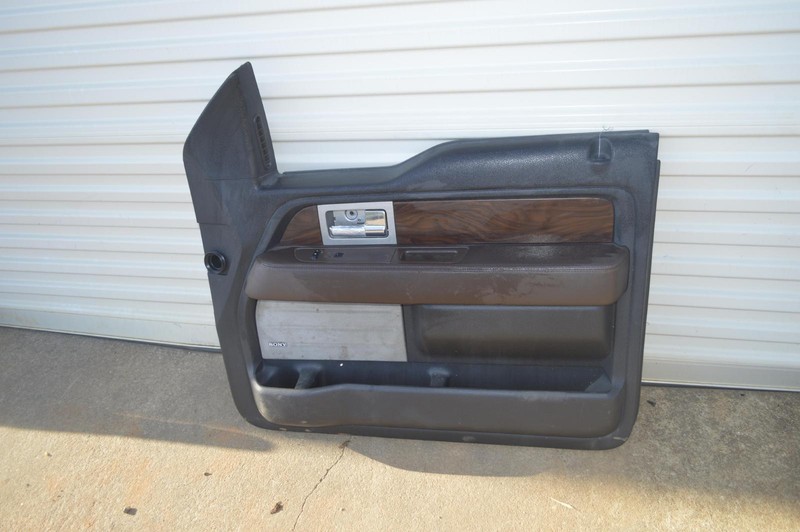2009-2010 FORD PICKUP F150 FRONT RIGHT PASSENGER SIDE DOOR PANEL TRIM COVER OEM