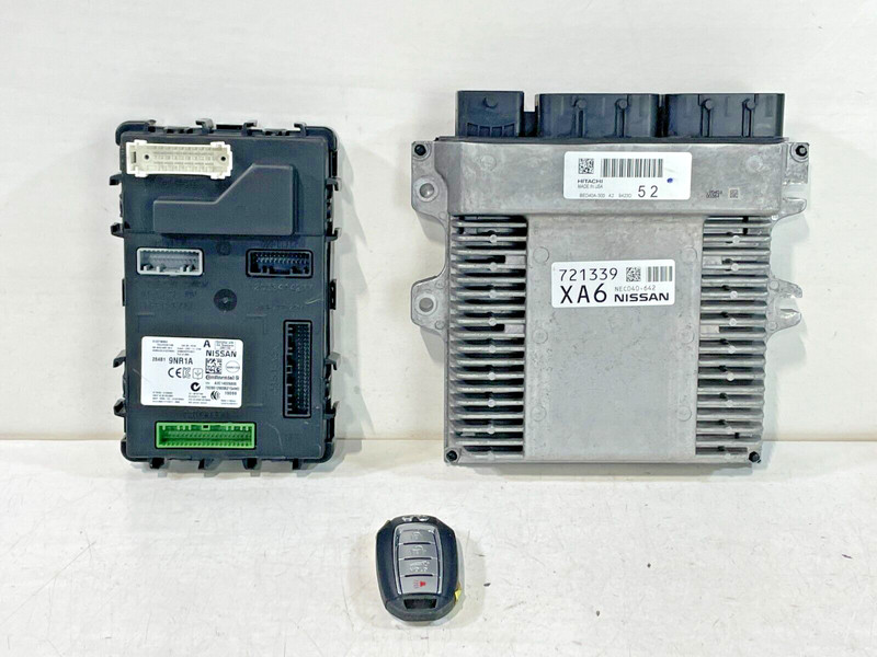 18-19 INFINITI QX60 ENGINE & BODY CONTROL MODULE ECM BCM W/ KEY FOB 3.5L # 93102