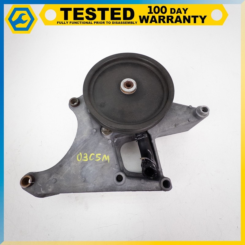 97-04 CHEVROLET CORVETTE C5 POWER STEERING PUMP WITH MOUNT BRACKET OEM