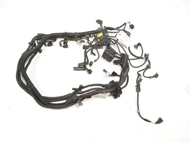 14-18 BMW F15 X5 xDrive50i 4.4L N63 Left Wiring Engine Bay ECU Motor Headlight