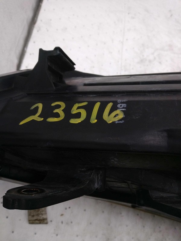 2012 Hyundai Elantra Left Headlight Assembly Silver Used with Cracks 472449