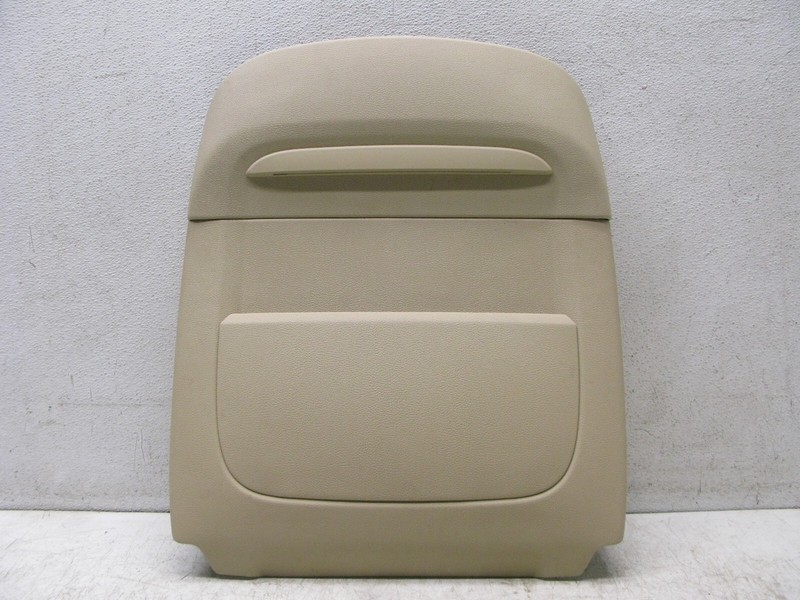 10-13 BMW F07 550i GT SEAT BACK STORAGE PANEL LEFT OR RIGHT FRONT OEM 100323L