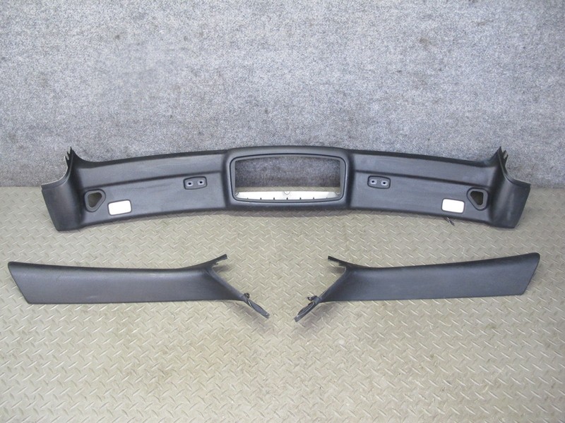2012-2018 BMW F12 M6 CONVERTIBLE FRONT ROOF TOP HEADER A PILLAR TRIM PANEL SET