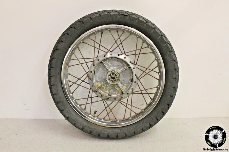 1976 Kawasaki KZ400D REAR BACK WHEEL RIM KZ 400 76
