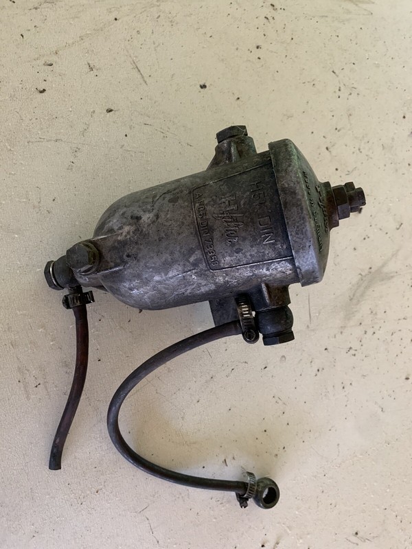 1969 Mercedes W115 220D Diesel Fuel Filter Water Seperator W 115 220 D 68-73