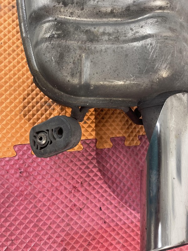 12-16 Mercedes Benz E350 W207 Coupe Passenger Right Muffler OEM
