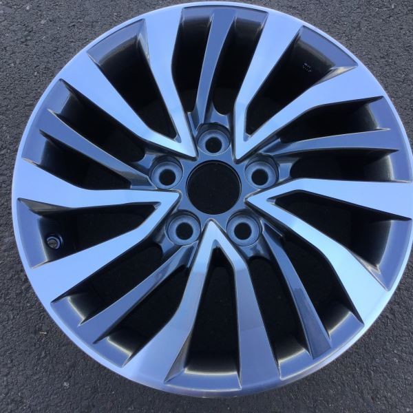 2017-2019 Toyota Corolla 75207 A Wheel 16 x 6-1/2 Rim Gray Machined 4261102M90