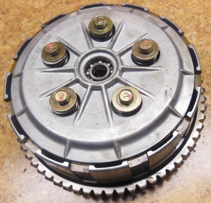 2006 Kawasaki Ninja EX500 EX 500 D Engine Clutch Plates Housing EX500D Basket 06