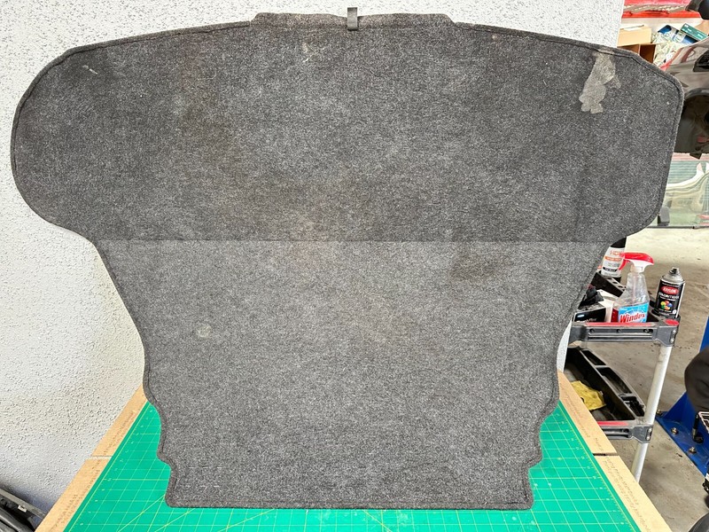 14-20 INFINITI Q50 - TRUNK FLOOR CARPET HARD COVER MAT OEM